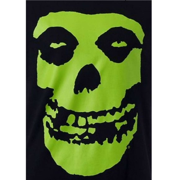 Misfits Fiend Skull Logo punk rock Official T-Shirt 4XB B&T NWT - Picture 2 of 2